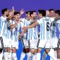 Lionel Messi merayakan salah satu golnya saat Argentina menghadapi Aljazair pada laga Grup J Piala Dunia 2026. Hat-trick yang dicetak sang kapten membawa Argentina menang 3-0 sekaligus menempatkannya di jajaran teratas perburuan penghargaan adidas Golden Boot. (Foto: FIFA World Cup 2026)