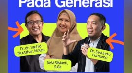 Siniar Kepikiran yang diselenggarakan oleh PoV Media mengangkat tema Dampak Gizi pada Generasi. Foto: PoV Media