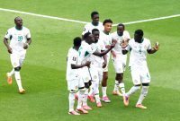 Pemain Senegal merayakan kemenangan 5-0 atas Irak pada laga terakhir Grup I Piala Dunia FIFA 2026 di Toronto Stadium. Hasil tersebut menjaga peluang Singa Teranga lolos ke babak 32 besar. (Foto: FIFA)