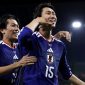 Pemain Jepang merayakan gol pada laga Grup F Piala Dunia 2026 melawan Tunisia di Monterrey, Meksiko, Minggu (21/6/2026). Samurai Biru menang telak 4-0 dan mencatat salah satu kemenangan terbesar dalam sejarah sepak bola Asia di ajang Piala Dunia. Foto: FIFA.