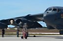 Pesawat pengebom strategis bertenaga jet jarak jauh subsonik B-52 Stratofortress/Net