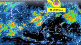 BMKG Ungkap 4 Wilayah Indonesia yang Berpotensi Terdampak Siklon Tropis Mekhala, Ini Daftarnya (BMKG)
