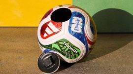 Penampakan chip di dalam bola resmi Piala Dunia 2026, trionda. (Adidas.)

