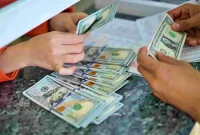 Nilai tukar dolar Amerika Serikat (AS)
