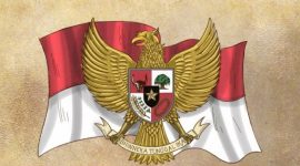 Foto: Lambang Garuda Pancasila (Foto: Tangkapan layar video di Rumah Digital Indonesia)