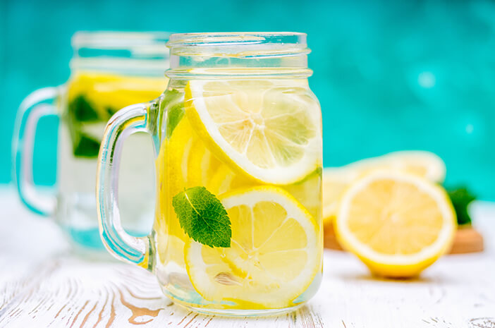 Ilustrasi Air Lemon