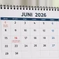 Ilustrasi Kalender Juni