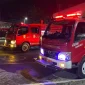 Sejumlah 14 unit mobil pemadam kebakaran diturukan untuk memadamkan kebakaran pesantren di kawasan Dago, Kota Bandung, Sabtu 27 Juni 2026. (Foto: Damkarmatan Kota Bandung) 