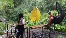 Ilustrasi Foto: Wahana Keranjang Sultan Langit di Sukabumi