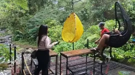 Ilustrasi Foto: Wahana Keranjang Sultan Langit di Sukabumi