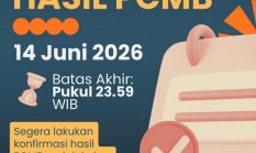 Malam Ini Batas Akhir Konfirmasi Hasil PCMB, Calon Murid Baru Wajib Cek Akun Sebelum 23.59 WIB