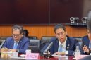 Menteri Keuangan Purbaya Yudhi Sadewa dalam pertemuan bilateral dengan Menteri Keuangan Republik Rakyat Tiongkok (RRT), Lan Fo’an, di Beijing pada Rabu (17/6/2026).(Dokumentasi Kemenkeu)

