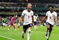 Gelandang Inggris Jude Bellingham dan Harry Kane merayakan gol pada pertandingan babak 16 besar Piala Dunia FIFA 2026 melawan Meksiko di Estadio Azteca, Mexico City. Bellingham mencetak dua gol dan Kane satu gol yang membawa The Three Lions menang 3-2 dan melaju ke perempat final. Foto: FIFA.