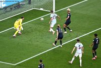 Belgia mengalahkan Amerika Serikat 4-1 pada babak 16 besar Piala Dunia FIFA 2026 di Seattle Stadium, Seattle, Amerika Serikat. Dua gol De Ketelaere membawa Belgia melaju ke perempat final untuk menghadapi Spanyol. Foto: FIFA.