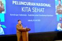 Wakil Gubernur Jawa Barat Erwan Setiawan menghadiri peluncuran Program KITA SEHAT di Kantor Kementerian PPN/Bappenas, Jakarta, Senin (20/7/2026). Program tersebut memperkuat layanan kesehatan primer untuk meningkatkan angka harapan hidup masyarakat. (Foto: Humas Jabar)