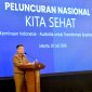 Wakil Gubernur Jawa Barat Erwan Setiawan menghadiri peluncuran Program KITA SEHAT di Kantor Kementerian PPN/Bappenas, Jakarta, Senin (20/7/2026). Program tersebut memperkuat layanan kesehatan primer untuk meningkatkan angka harapan hidup masyarakat. (Foto: Humas Jabar)