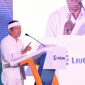 Gubernur Jawa Barat Dedi Mulyadi menyampaikan sambutan saat peletakan batu pertama pembangunan pabrik LiuGong Machinery Manufacturing Indonesia di Kawasan Industri Karawang Artha Industrial Hill, Kabupaten Karawang, Selasa (22/7/2026). Foto: Humas Jabar