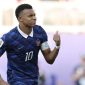 Penyerang Prancis Kylian Mbappé merayakan gol penalti yang memastikan kemenangan 1-0 atas Paraguay pada babak 16 besar Piala Dunia 2026. (Foto: FIFA)
