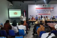 Dinas Komunikasi dan Informatika (Diskominfo) Provinsi Jawa Barat bekerja sama dengan Persatuan Wartawan Indonesia (PWI) Jawa Barat resmi menggelar Uji Kompetensi Wartawan (UKW) tingkat Provinsi Jawa Barat di kampus Poltek Mandira Panyingkiran, Rabu (22/7/2026).