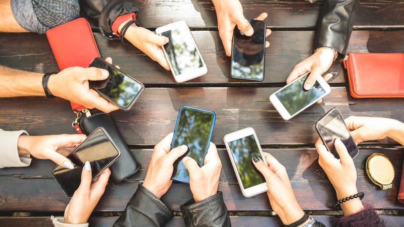 Ilustrasi Handphone