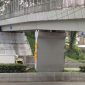 Retakan di jembatan Overpass Bojongsoang di di KM 146 + 400 ruas Tol Padaleunyi, nanti selama dua bulan jembatan tersebut akan diperbaiki, Kamis (9/7/2026)
