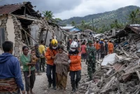 Gempa bumi berkekuatan magnitudo 7,7 mengguncang sejumlah wilayah Nusa Tenggara Timur (NTT) pada Sabtu (15/8/2026)