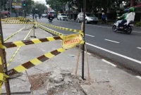 Diduga Tebang Ilegal 10 Pohon di Jalan Riau, Farhan Segel Lokasi dan Bawa Kasus ke Ranah Pidana (Dok Istimewa)