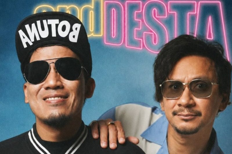Presenter Desta Mahendra umumkan pamit dari Vindes Corp, Rabu (26/8/2026). Vindes siap melangkah ke babak baru bersama Vincent Rompies.(Instagram /@desta80s)

