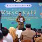 Wakil Gubernur Jawa Barat Erwan Setiawan mencanangkan Gerakan Wakaf Digital Jawa Barat 2026 di Gedung Sate. (Foto:Humas Jabar)
