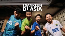 Persib Bandung meluncurkan jersey khusus AFC Champions League Two 2026/27 dengan tema “Edankeun di Asia”. (Dok. Persib Official)