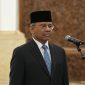 Presiden Prabowo Subianto melantik Suahasil Nazara sebagai Menteri Keuangan (Menkeu) pengganti Purbaya Yudhi Sadewa di Istana, Jakarta, pada Senin (14/9/2026).

