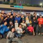 Perwakilan The Jakmania dan Bobotoh Kota Bekasi bertemu dengan Kapolres Metro Bekasi Kota Kombes Putu Kholis Aryana dalam Forum Silaturahmi Antarsuporter di Mapolres Metro Bekasi Kota

