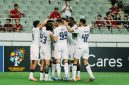 Pemain PERSIB merayakan kemenangan 1-0 atas FC Seoul pada laga pembuka Grup E ACL Two 2026/27 di Seoul, Korea Selatan. (Foto: Persib Official)