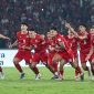 Pemain Timnas Indonesia melakukan selebrasi setelah menang adu penalti atas Thailand dalam laga final FIFA ASEAN Cup 2026 di Stadion Utama Gelora Bung Karno, Jakarta, Senin (5/10/2026).(KOMPAS.com/ADIL NURSALAM)
