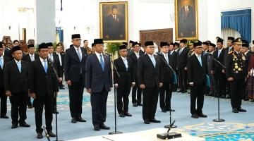Tangkapan layar reshuffle Kabinet Merah Putih, Kamis (1/10/2026).(YouTube Kompas.com)
